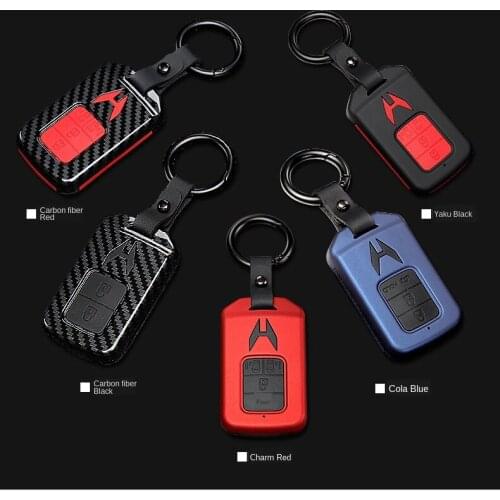 Key Case Suitable for Honda Accord Civic New Flying 17CRV Crown URV Smart Carbon Fiber Matte Key Case Shell Set