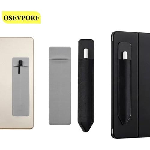 Sleeve Pouch For Galaxy Tab S6 S7 iPad Pencil Cases Tablet Touch Stylus Pen Holder Protector Wrap Covers Sticker Stationery Bags