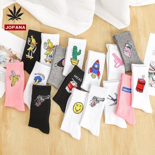Hosiery Stockings Cotton Hosiery Hosiery Korean Version Students Lovely College Style Sports Hosiery Socks Women