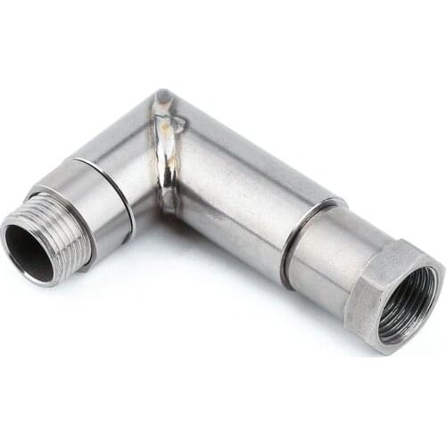 O2 oxygen sensor angled extender spacer 90 degree 02 bung extension M18 X 1.5 TT101365