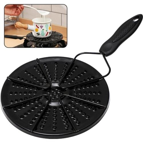 Home Kitchen Heat Diffuser Distributer Gas Stove Top Stovetop Heat Diffuser Plate Reducer Flame Guard Simmer Plate Flame Guard