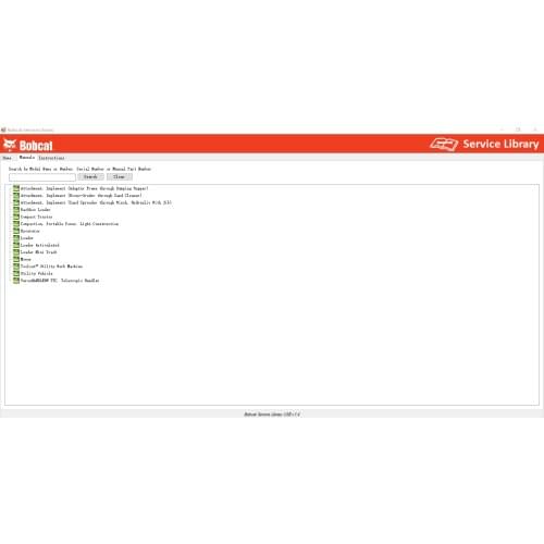 Bobcat Service Library [2019]