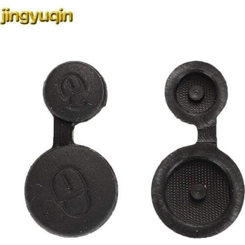 Jingyuqin Remote Car Key Shell Button Pad For Citroen Saxo Xsara Picasso Elysee Key Case Fob Pad 2 Buttons Replacement