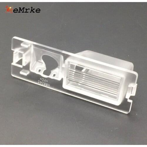 EEMRKE Car Rear Camera Bracket License Plate Lights Housing Mount for Fiat Bravo / Brava / Ritmo 2007-2015