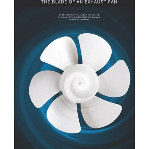 RV Vent Fan Blade White 6" 8" 10" 12" Replacement Fan Blade Round Bore RV Fan Blades for Bathroom Roof Vent Au20 21 Dropship
