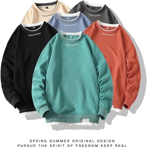 Mens Hip Hop Sweatshirt Women Punk Pullover Streetwear Casual Minimalist Clothes Male Korean Harajuku 2021 Autumn Winter Hoodies