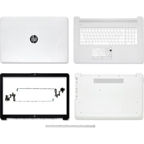 NEW For HP 17-CA 17-BY L48404-001 Laptop LCD Back Cover Front Bezel Palmrest Upper Case Bottom Case Hinges Cover A B C D White