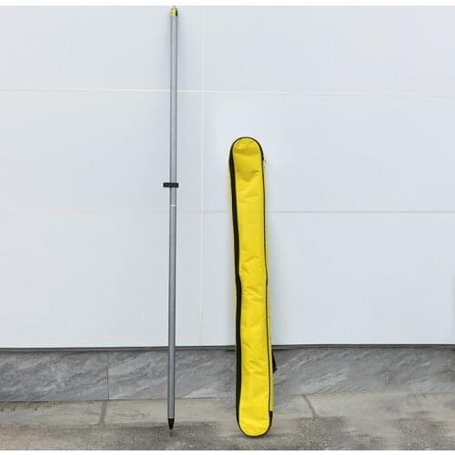 New Carbon fiber rod RTK GPS 2M SURVEYING ROVER white POLE