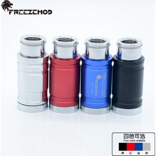FREEZEMOD double internal tooth flat push stop valve full copper hard tube install adjustable water flow double female. FM-PTSL