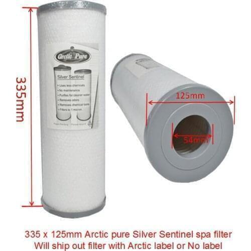 Size 33.5cm x 12.5cm hot tub filter fit Czech Slovakia Slovenia Romania spa pool