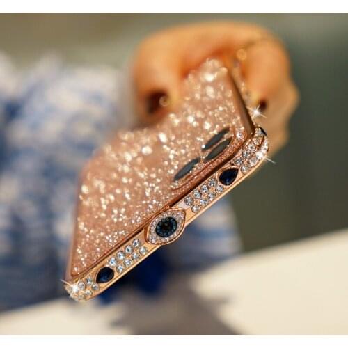 Luxury Case for IPhone 11 Pro Max Bling Diamond Metal Frame Bumper Glitter Rhinestone Back Cover for IPhone X XS MAX 7 8 6 Plus