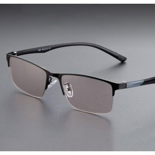 TR90 Vintage Half Frame Sunglasses Men Women Natural Crystal Stone Lens Retro Sun Glasses Glasses Goggles Brown Eyewear Oculos