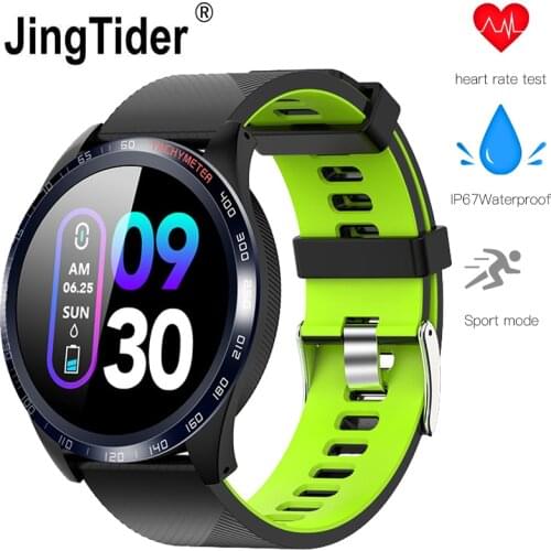 W4 Smart Watch 1.3" Round Screen Heart Rate Blood Pressure Monitor Smart Watch Fitness Tracker IP67 Waterproof Smart Bracelet