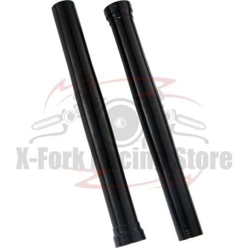 Front Stanchions Fork Pipes Outer Tubes Black Pair For YAMAHA FZ10 2017 MT10 2018-2021 2019 2020 505mm 2CR-23136-10-00