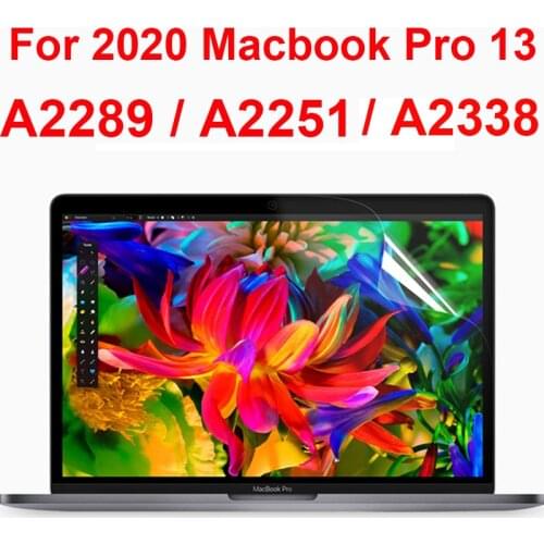 Screen Protector for 2020 Macbook Pro 13 A2289 A2251 A2338 glossy clear film