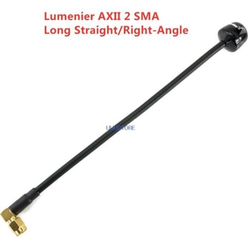 1 / 4PCS Lumenier AXII 2 Long Straight / Right-Angle 5.8G 2.2dBi Gain FPV Antenna RHCP/LHCP For FPV RC Racing Drone Multirotors