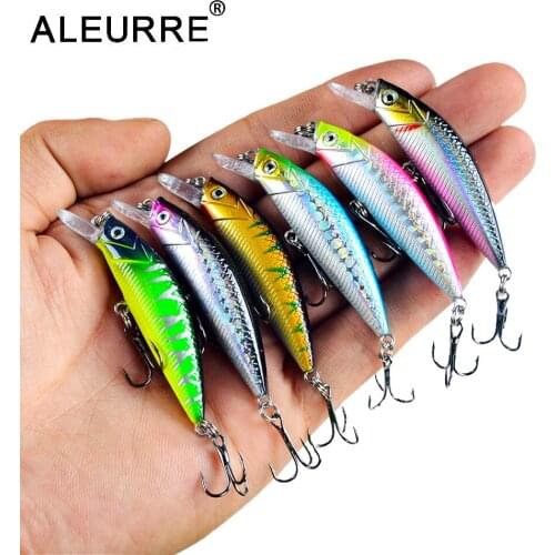 1Pcs Small Sinking Minnow Fishing Lure 6cm 6g Pesca Isca Artificial Carp Fishing Wobbler For Trout Bass