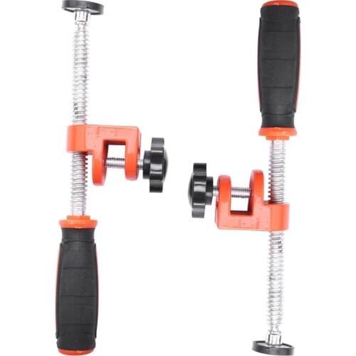 2Pcs Woodworking Edge Clamp F Clamp Quick Clamp Function Expansion Auxiliary Tool Fixing Clamp