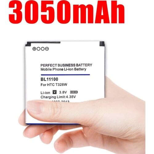 3050mAh BL11100 BG58100 BG86100 Battery for HTC Desire V/VC/VT T328w T328d T328t Sensation XE Z710E G14 G17 EVO 3D X515d X515m