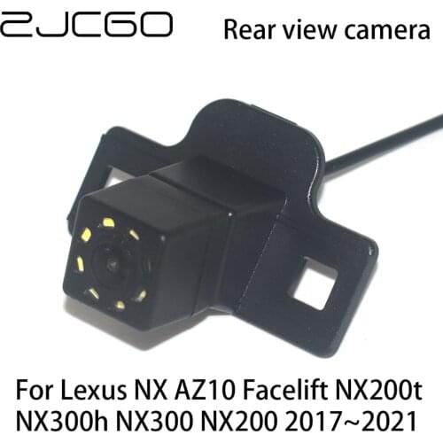 ZJCGO CCD HD Car Rear View Reverse Back Up Parking Camera For Lexus NX AZ10 Facelift NX200t NX300h NX300 NX200 2017~2021