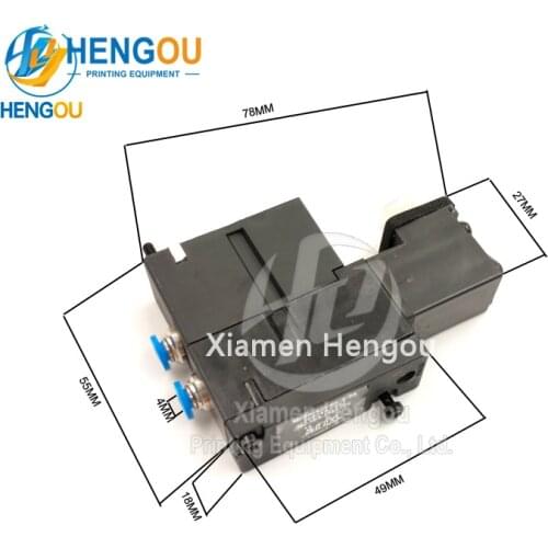 5 Pieces Free Shipping Heidelberg Solenoid Valve MEBH-4/2-QS-4-SA M2.184.1111 M2.184.1111/05