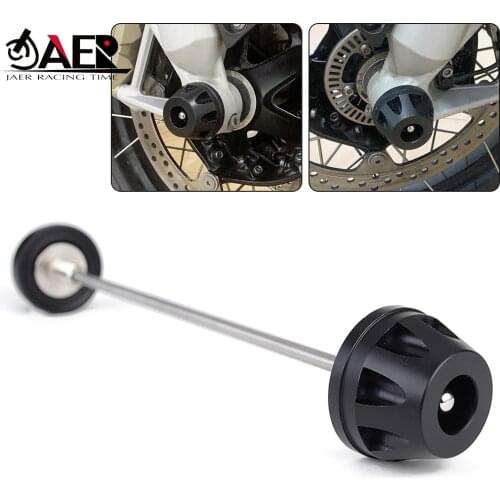 JAER For BMW R1200GS LC/ADV 2013-2019 Front Axle Fork Wheel Slider Crash Protector for R1250GS LC ADV 2012-2021