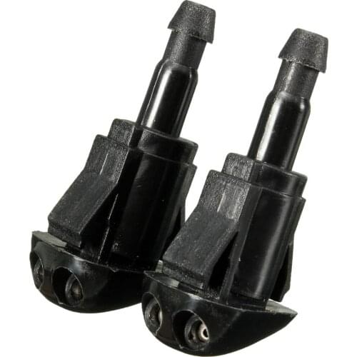 Pair Front Window Windshield Windscreen Washer Nozzle Spray Jet For Toyota