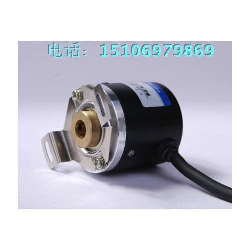 Hollow Shaft Photoelectric Rotary Encoder ZKP3808 2000 Pulse 2000 Line ABZ Three Phase 5-24V