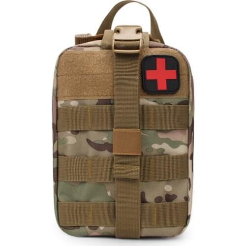 EDC Pack Molle Tactical Waist Bag Hunting Survival Military First Aid Bag Outdoor Sos Bag Army Medical Kit Belt Backpack