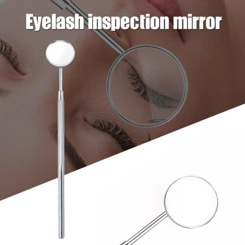 High Quality Eyelash Inspection Mirror Instrument Glimpse Makeup Mirror for Eyelash Extensions Tool Inspect Instrument