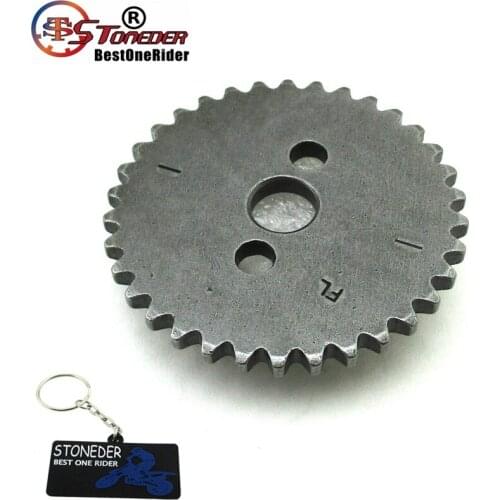 STONEDER 34T Timing Cam Sprocket For Z155 Zongshen 1P60YMJ Engine 17T Crankshaft Thumpstar Explorer Braaap Pro DHZ SSR Pit Bike