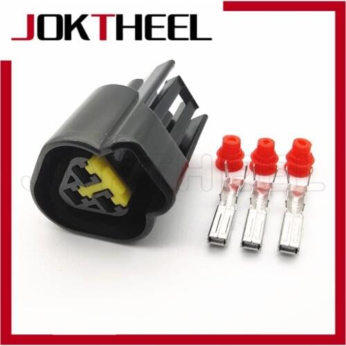 1/5/10/20 sets Furukawa 3 Pin way black female waterproof auto electrical wire Connector flameout switch control plug FW-C-3F-B