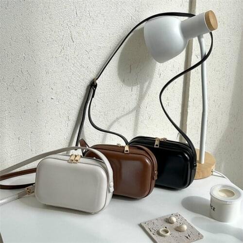 2021 new Korean Mini messenger bag fashion trend single shoulder bag styling texture small square bag