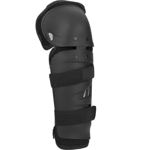 4 Pcs Motorcycle Motocross Cycling Elbow Knee Pads Protector Shin Guard Armors Set Black Anti-Skid Wear-Resistant Lightweight