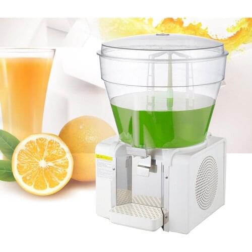 50L Commercial Cold Drink Machine Automatic Beverage Juicing Machine Hot and Cold Double-Temperature Drinks Container LRYJ50LX1