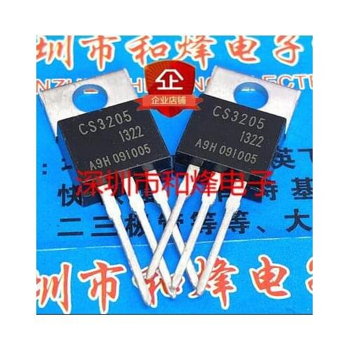 Free shipping 50PCS CS3205 TO-220 55V 120A