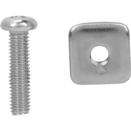 Free Shipping Surfboard Tail Fin Screw M4/M5 Surf Fin Nails Bolt Screws Longboard Fin Screw Single Fin Screw with Plate Surfing