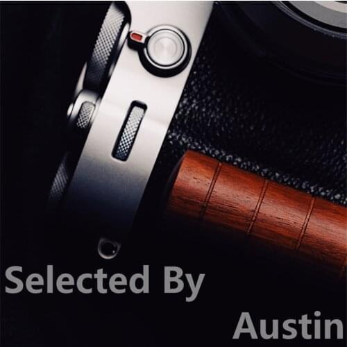 Hand Made Wooden Hand Grip Bracket Quick Release L Plate For Fuji X100V Fujifilm X-100V