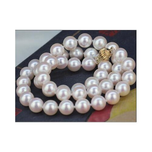 Hot Huge AAA 11-12mm elegant south sea round white pearl necklace 18inch