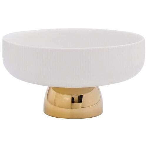 Ceramic Fruit Plate Dessert Storage Rack Tray Snack Food Container Kitchen Dinner Tableware Serving Dish Bowl Organizer