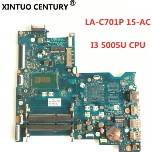 LA-C701P Mainboard For HP 15-AC laptop motherboard 828178-601 828178-501 828178-001 i3-5005U fully Tested