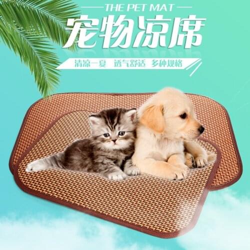 Summer Pet Rattan Mats, Pet Litter Mats, Dog Supplies, Large, Medium And Small Dog Mats
