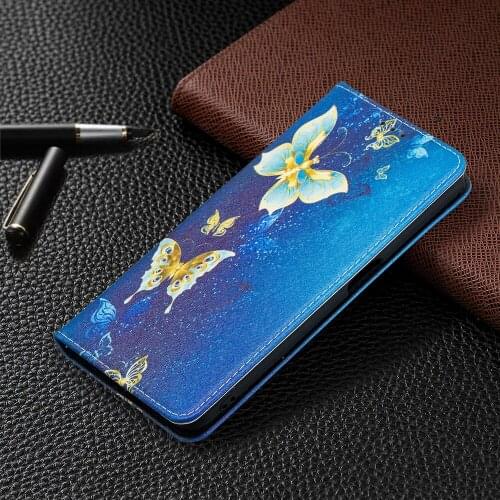 Magnetic Leather Case For Huawei P Smart Z 2019 2021 Psmart Flip Flower Holder Protective Cover Case For Huawei P Smart 2020