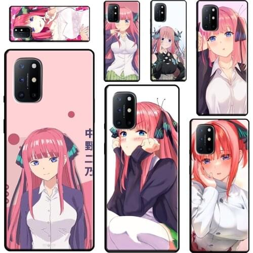 Nakano Nino Gotoubun no Hanayome For Realme C3 C11 C15 C21 GT Neo Q3 6 7 8 Pro Phone Case For OnePlus 8 7 9 Pro Nord 7T 8T