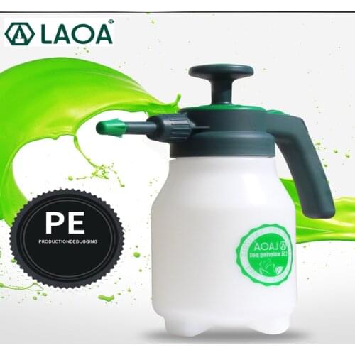 LAOA 1.5L High Pressure Sprinkling Water Pump Nozzle Spray Bottle For Disinfecting And Cleaning Vehicle Gardening Tools