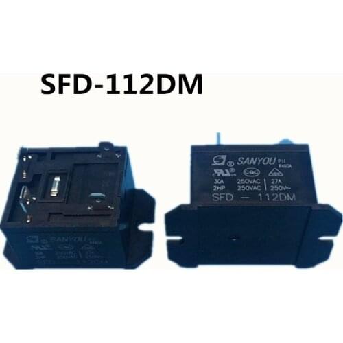 NEW relay SFD-112DM SFD112DM 12VDC DC12V 12V 30A 250VAC 4PIN