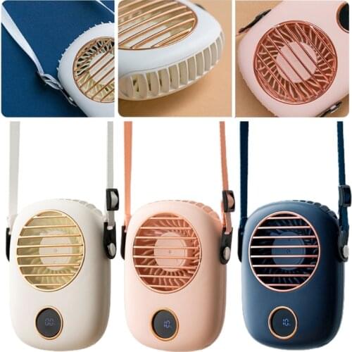 Portable Hands-Free Fan Personal USB Rechargeable Fan Mini Weararble Fan for Kids Office Travel Sports Outdoor