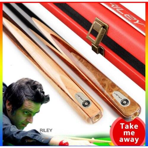 RILEY RB8-200/201 300/301 Pool Cue 3/4 Split One Piece 11.3-11.5mm Deer Master Tip Professional Ashwood Billar with Extension