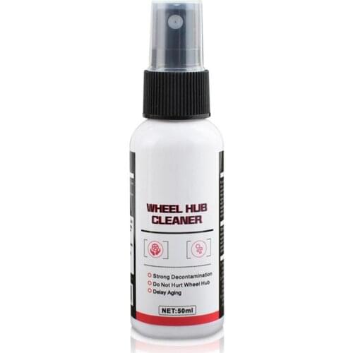 Car Wheel Cleaner Spray Wheels Hub Steel Rims Rust Removal Cleaning Tool