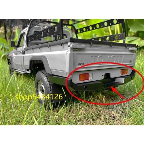 Aluminum Alloy Rear Bumper For 1/10 Rc KILLERBODY BRX01 LC70 Body Shell
